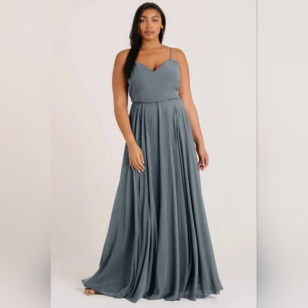 Jenny Yoo By Anthropologie Gown Bridesmaid Dress Long Size 26 New